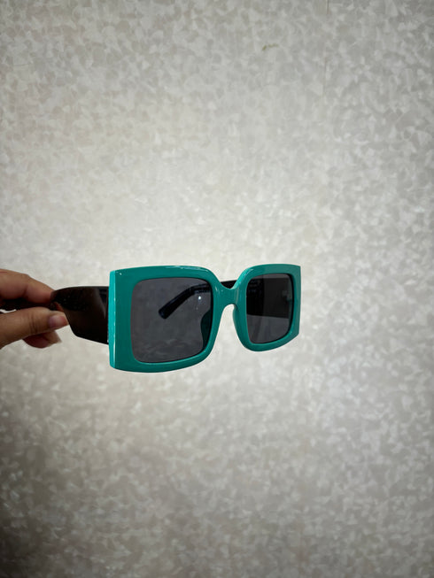 Fashionable Retro Square Frame Sunglasses